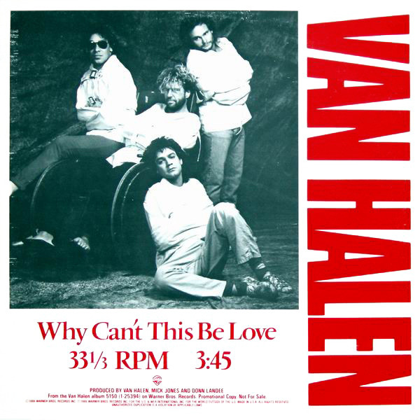 Capa de Why Can't This Be Love